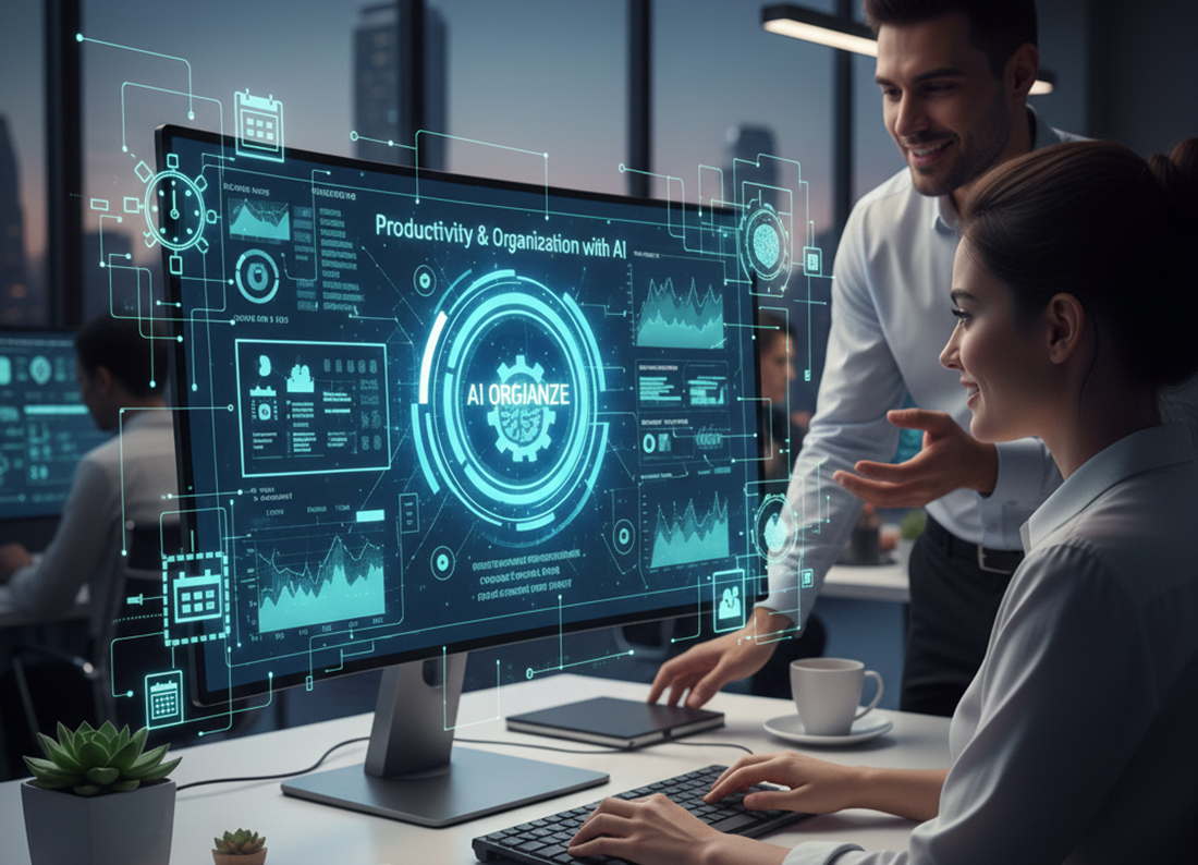 Productividad & Organización IA: Trabajar de forma más inteligente