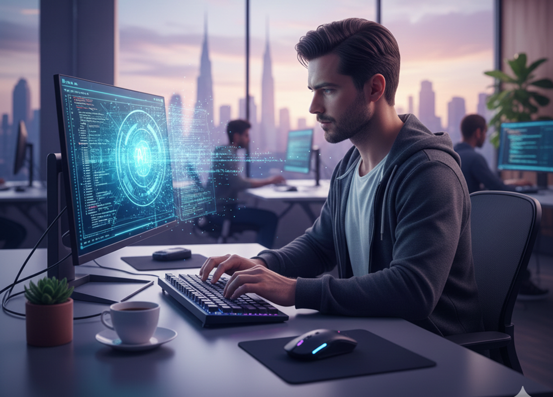 La IA no ha venido a sustituir a los programadores, sino a darles superpoderes. La escritura de código ahora es…